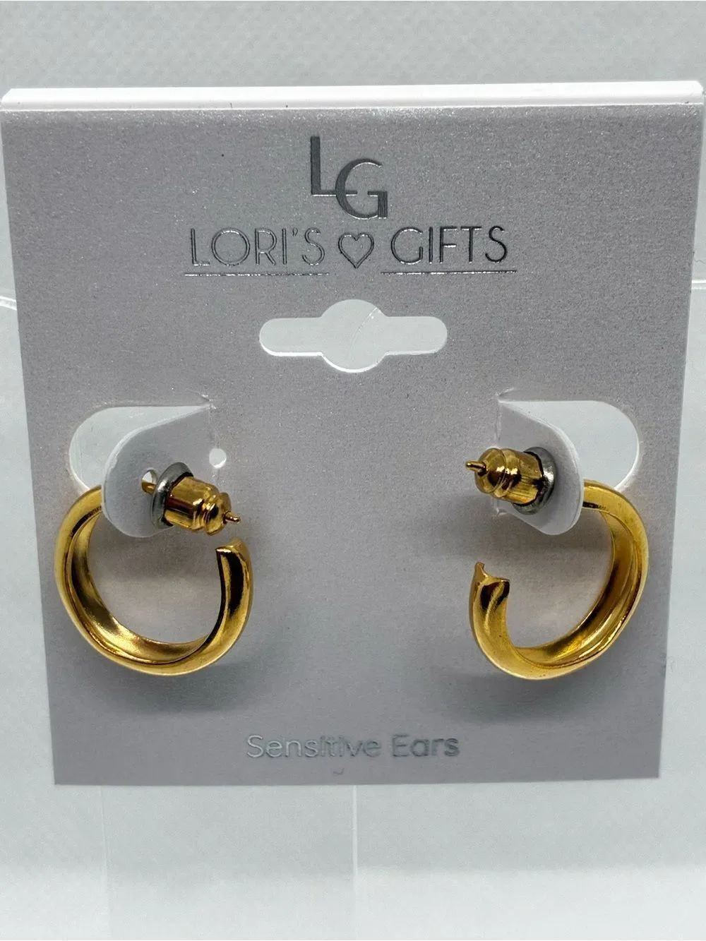 3For$20 Gold Hoop Earrings for Sensitive Ears